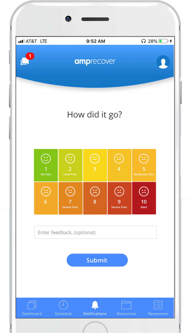 AMP Recover Nashville Hip Institute at TOA Thomas Byrd MD